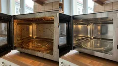 Pulire anni di grasso accumulato nel microonde: un metodo affidabile utilizzando ingredienti domestici
