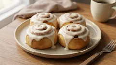 Meglio di una caffetteria: cinnamon rolls con glassa cremosa